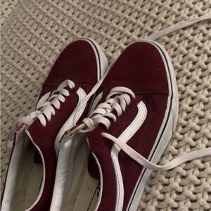 VANS BURGUNDY